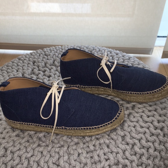 Bettye Muller Denim Espadrilles - Picture 1 of 3